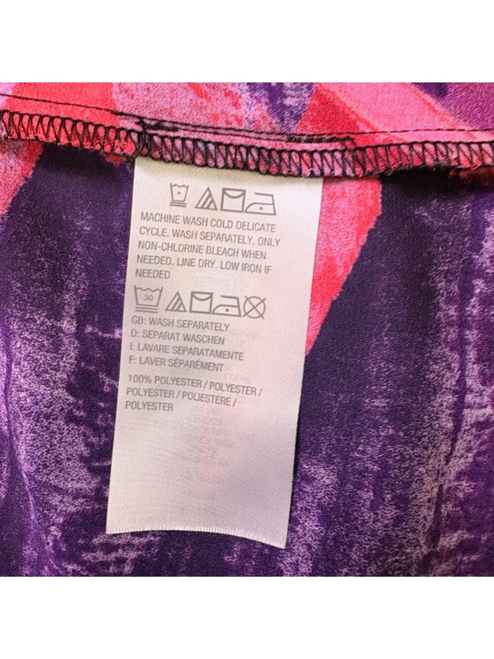 Bob Mackie Womens Multicolor Floral Kimono Jacket  Vibrant Pattern Size L image 6
